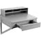 Global Industrial Wall Mount Shop Desk, 34W x 30D - Gray 634177GY - alternate 4